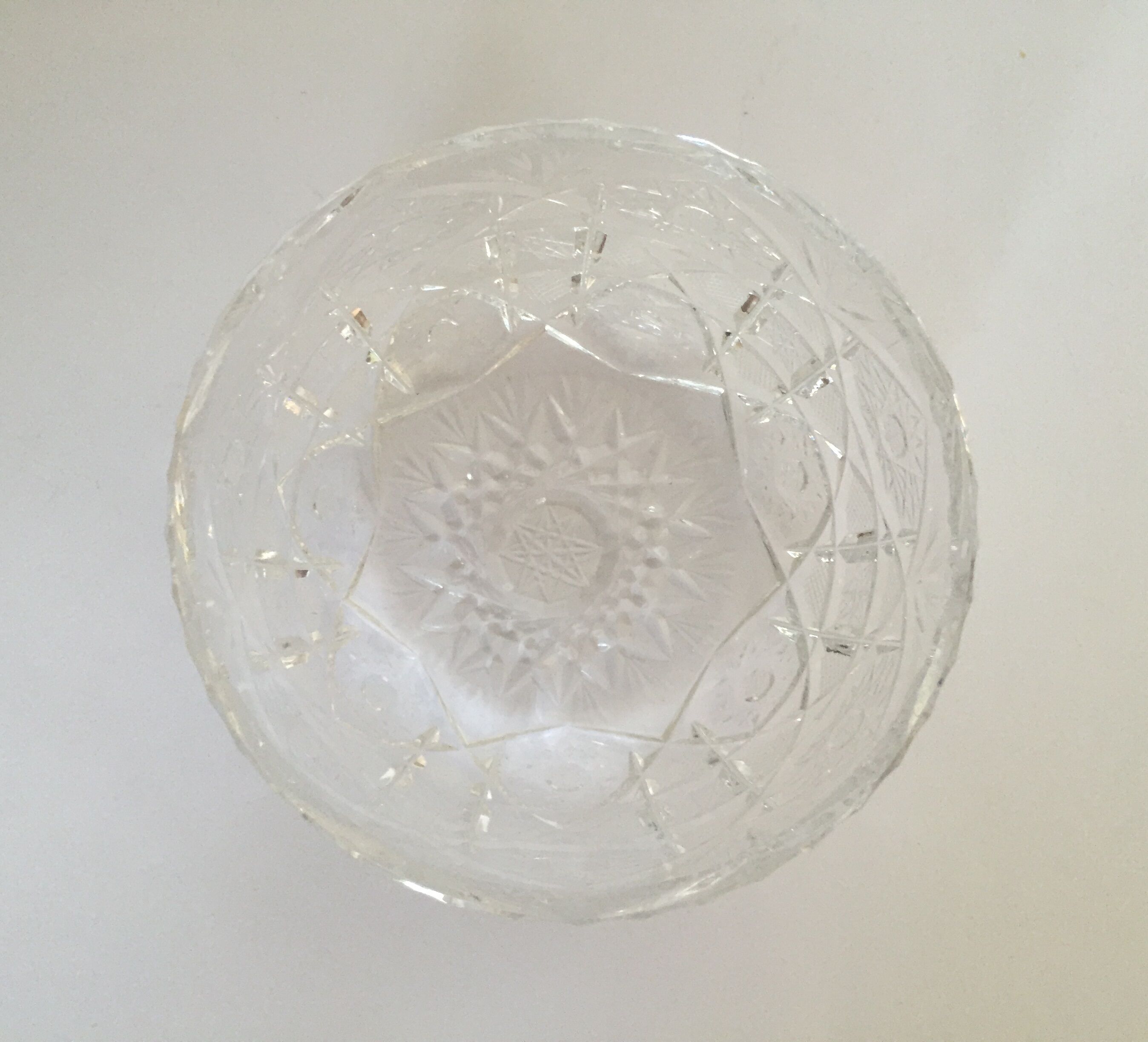 Baccarat crystal bowl