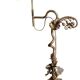 Lampe en fer forgé style 1900