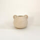 Vase "Bouboulita" en grès beige