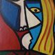 Pablo Picasso, "Femme Nue Assise", Lithographie