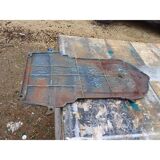 Cast iron fountain plaque