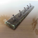 Wooden and metal tea towel door 30s 40