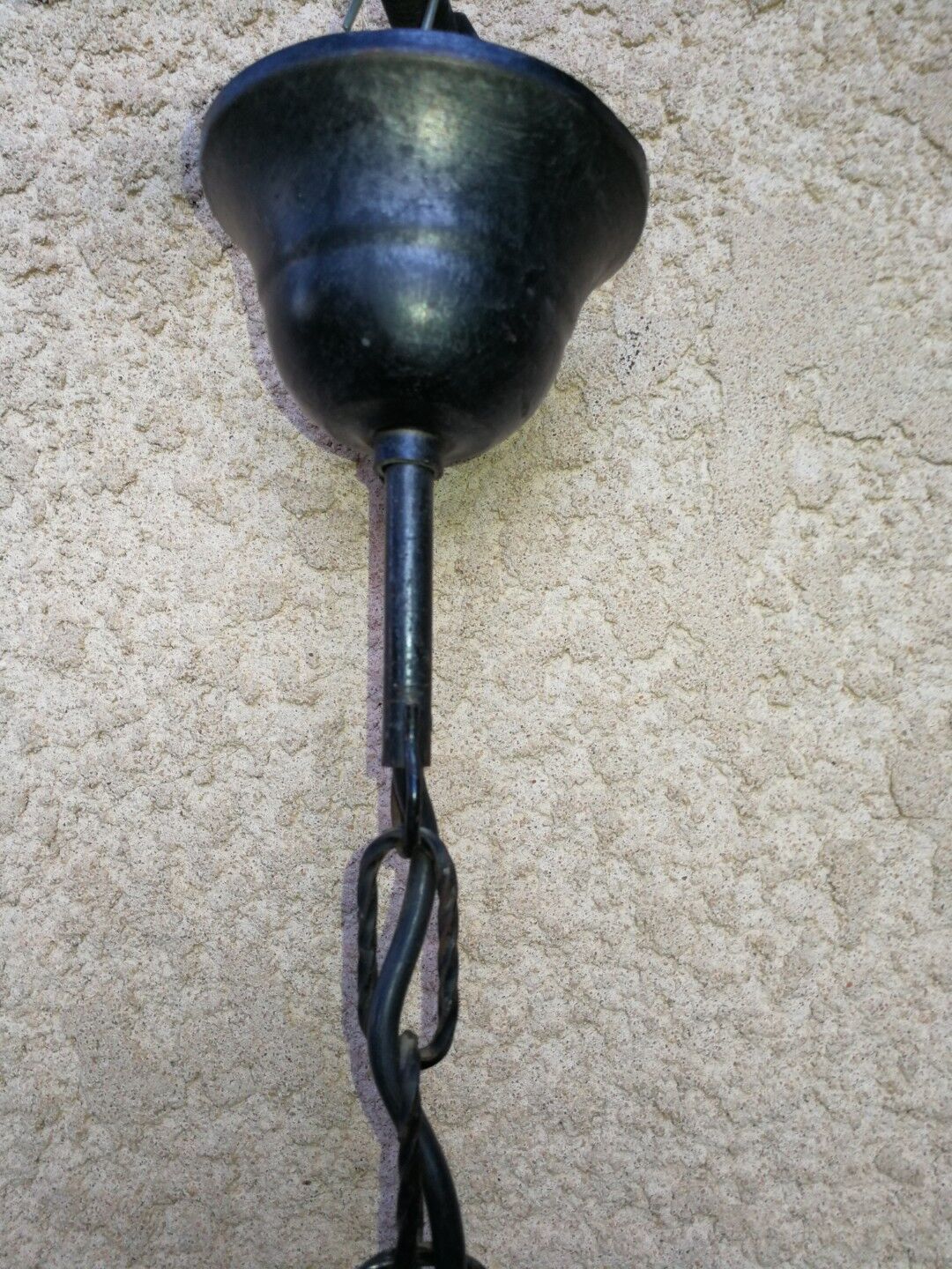 Vintage chandelier shaped lantern