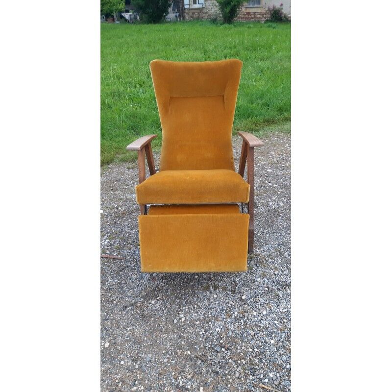 Parker-Knoll armchair from the 1960s with a system.