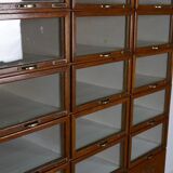 Vintage oak haberdashery shop furniture, Netherlands, 1930s