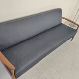 Vintage Scandinavian convertible sofa 50/60s