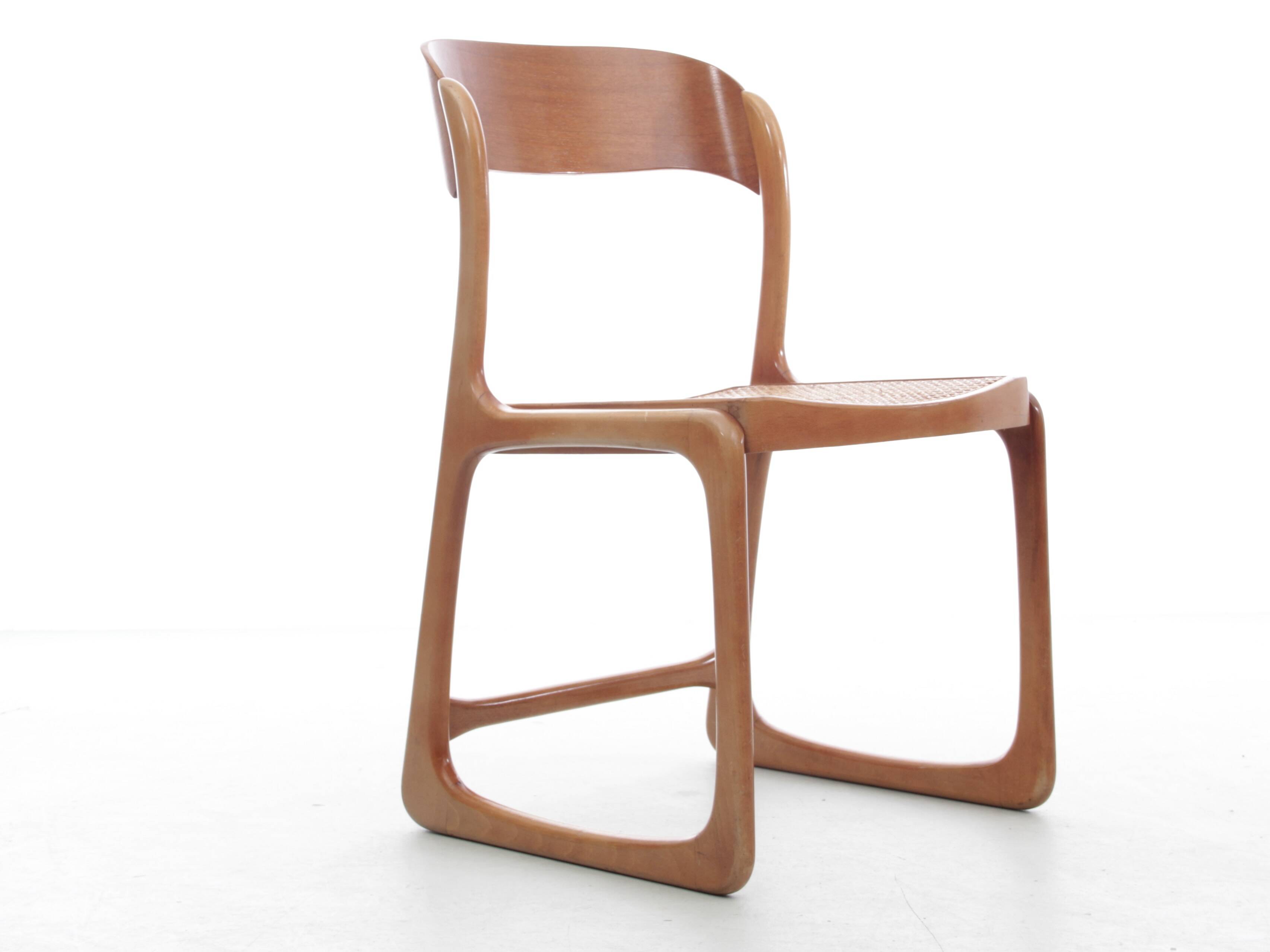 Set of 6 Baumann "Sledge / Sleigh" chairs