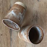 2 mugs en grès de Roger Jacques