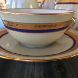 7-piece Limoges porcelain service