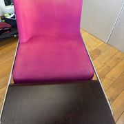 Paire fauteuils Tolozan – Éric Jourdan – Ligne Roset 2002 – structure alu