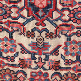 Handmade Persian Rug Antique Sarough Carpet 62x103cm