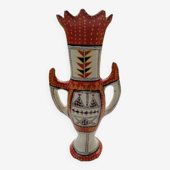 Vase artisanal africain