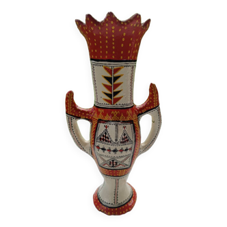 Vase artisanal africain