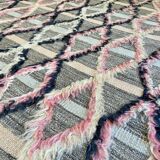 Te Grey Berber Carpet 258 X 177 cm