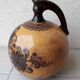 Alsatian terracotta pottery vase