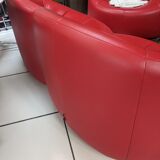 Leather sofa by Pierre Paulin by Ligne Roset