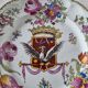 Exclusive 19th century French Lunéville porcelain plate, painted