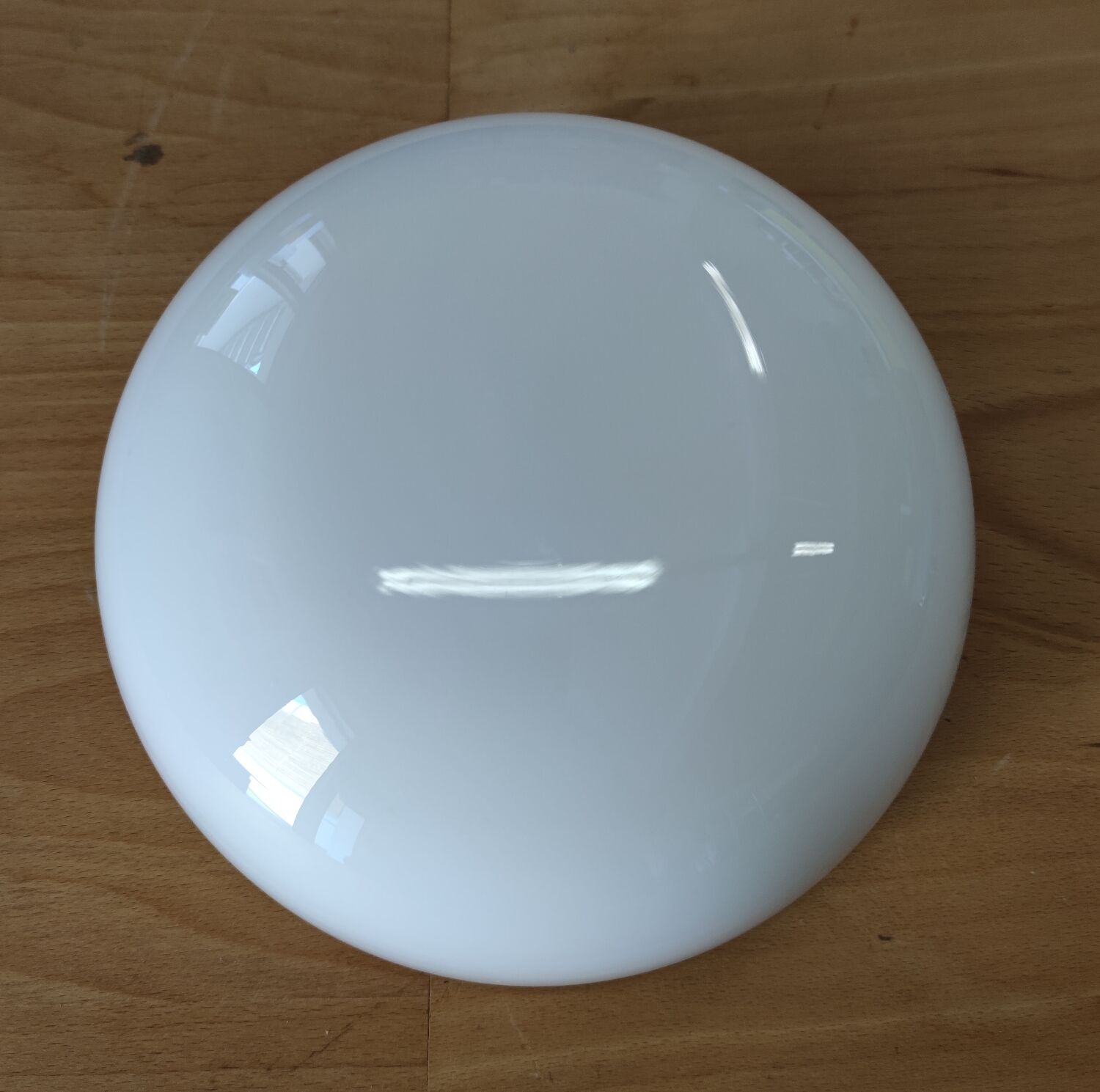 Opaline ceiling lamp