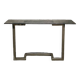 Table console belgo chromée - années 1980