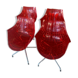 Armchairs Méridiana Driade by Christophe Pillet