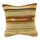 Turkish Kilim Pillow,30x30 cm