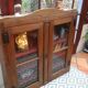 Vitrine chêne