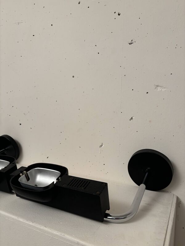 Paire d’appliques Camera terra, Ernesto Gismondi, Artemide 1980
