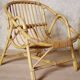 Chair child rattan vintage retro 60s Bohemian bamboo Wicker