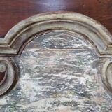 Fronton de porte en bois