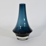 Vintage Blue Vase Erkkitapio Siiroinen Riihimäen Lasi