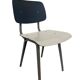 Vintage Friso Kramer Revolt chair for Ahrend de Cirkel 1960 Bi Colour