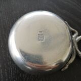 4 small ashtrays heart tile reflection pique