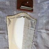 Art Deco beveled lay mirror