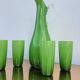 Service of orangeade glass Murano 1960s
