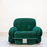 Living room, 2 armchairs and 3-seater sofa, OKAY model, Adriano Piazzesi, 1970