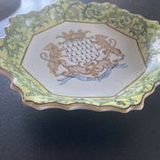 Earthenware plate Porquier