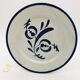 6 dessert plates, St Clément. Hand-painted decoration.