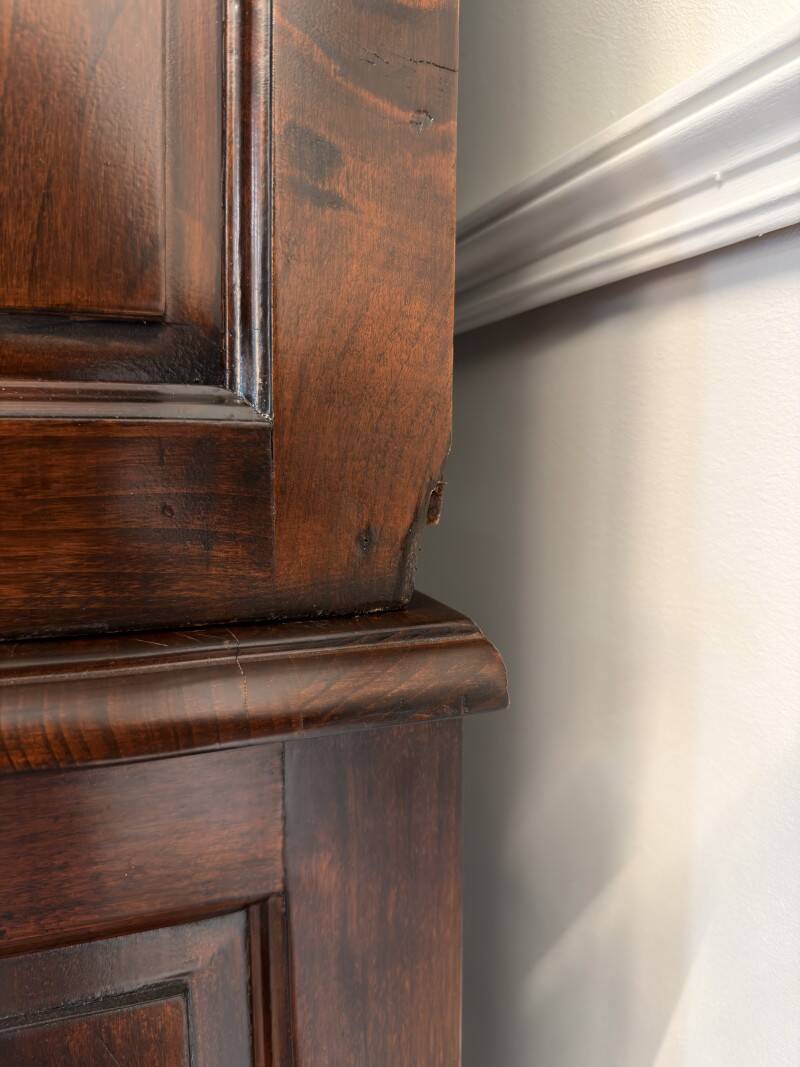 Classic English Mahogany Bookcase