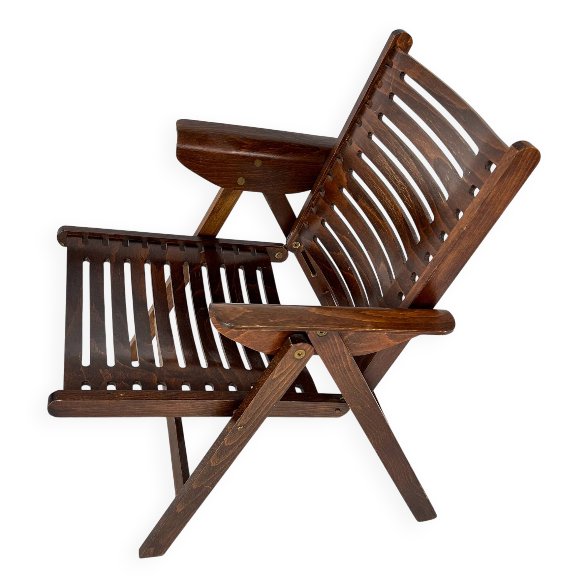 Set of 2 "Rex" Folding Chairs by Niko Kralj, 1950s