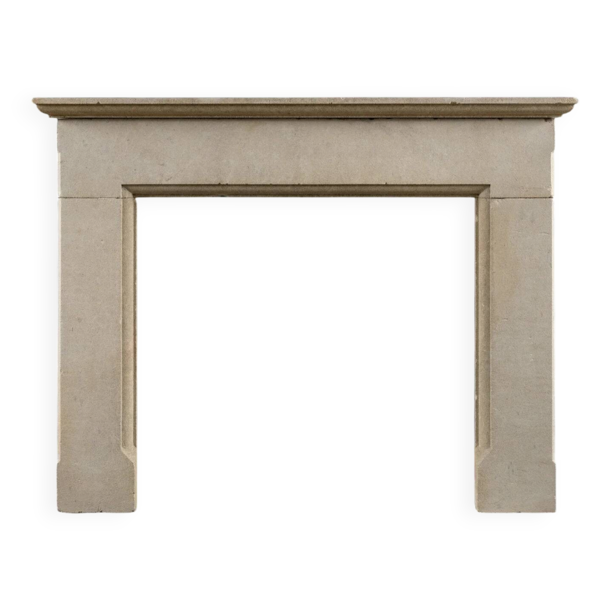 English Bath stone fireplace in the nineteenth century Gothic Revival style