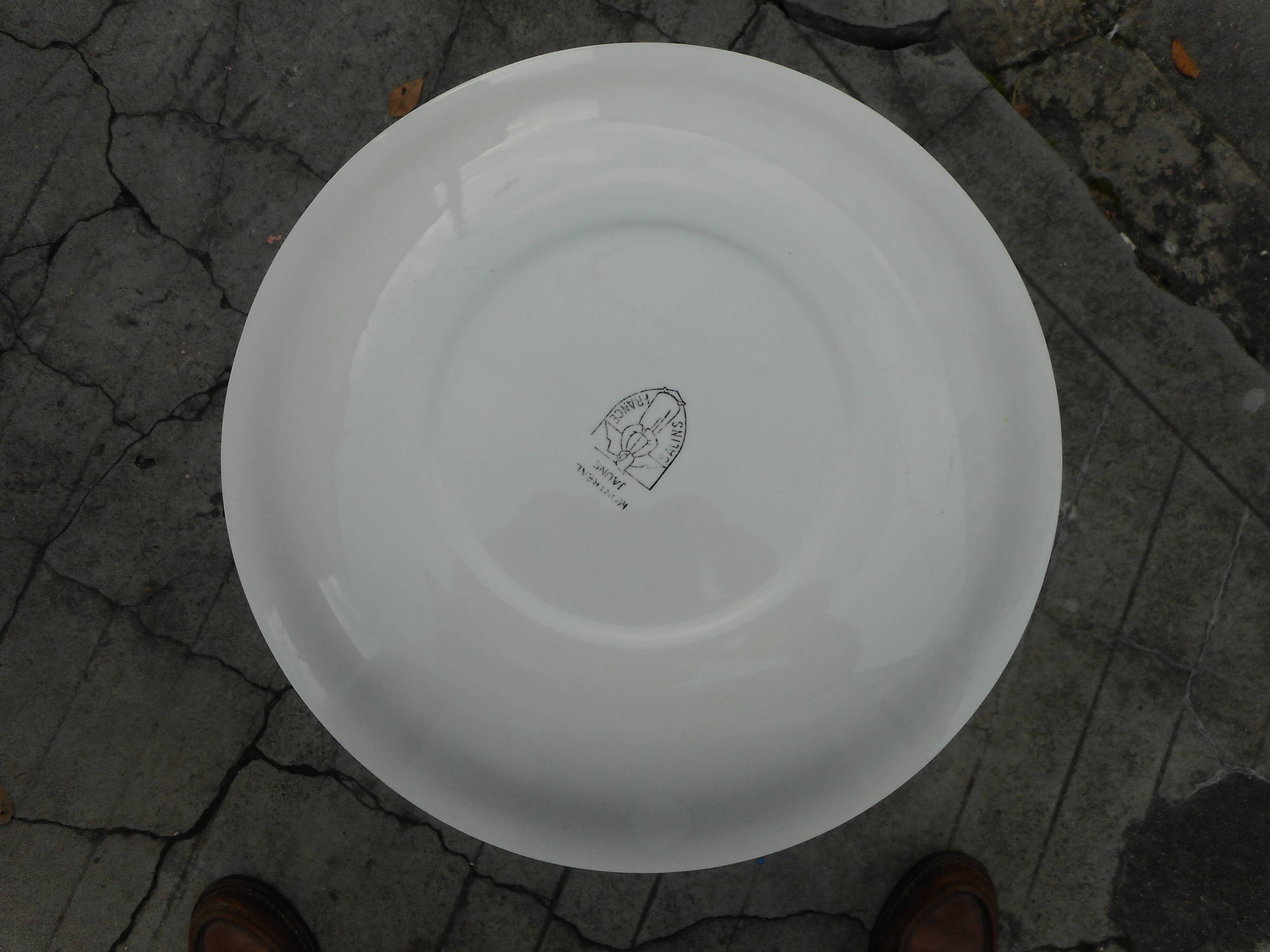 Flat earthenware of Salins