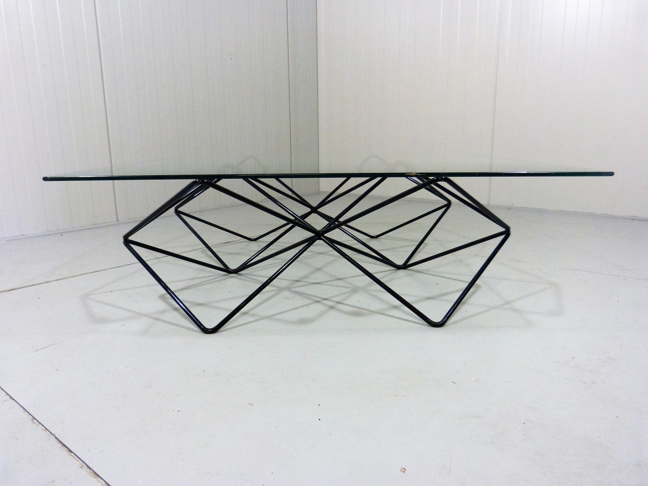 Table basse des années 1980