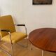 Florence Knoll round Coffee Table in Palisander 1960s