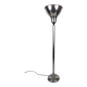 Lampe Art déco en métal chromé