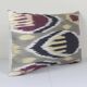 Vintage ikat cushion cover 30x51 cm
