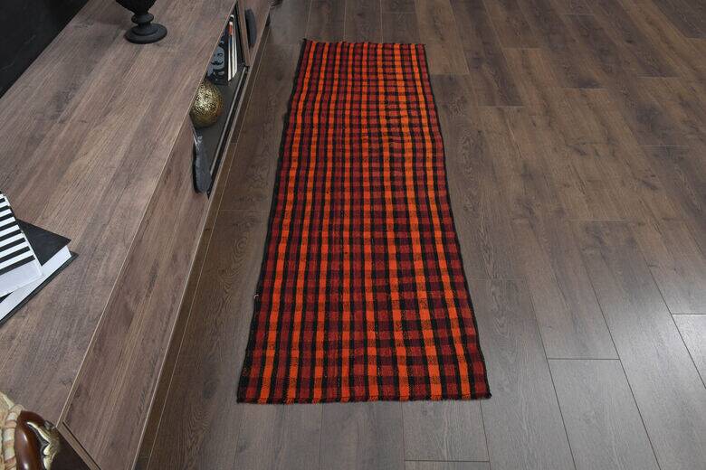 Turkish flat-woven hallway rug 59x189 cm