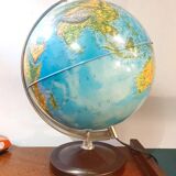 Vintage Illuminated Globe