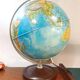 Vintage Illuminated Globe