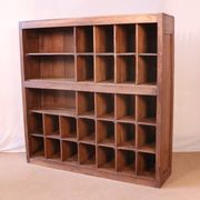 Old craft furniture - hotel with 29 burmese teak lockers
