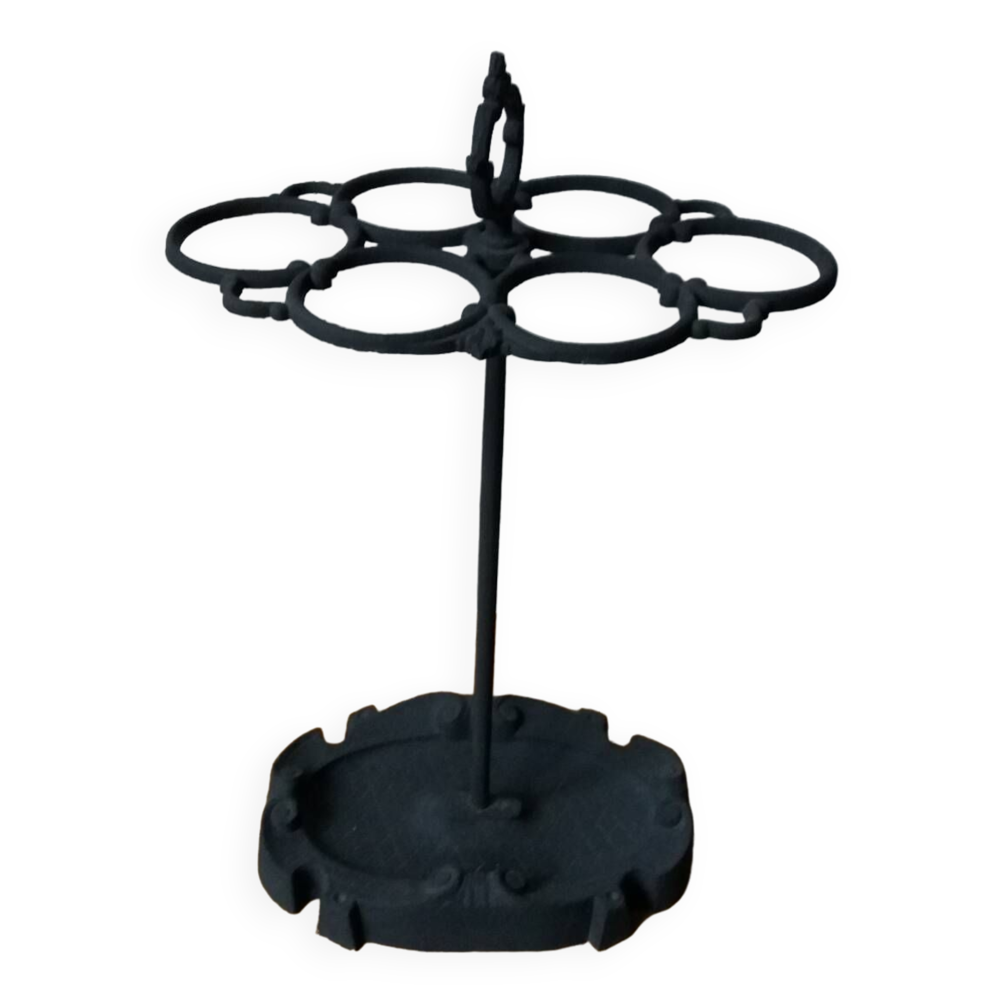 Cast iron umbrella stand 20th century